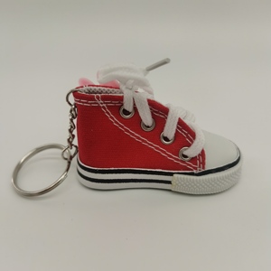 Phổ biến Mini Giày vải Keychain đồ chơi Sneaker Keyring dễ thương Ba lô mặt dây chuyền phụ kiện túi đồ trang trí Key tag - Product Image 6
