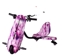 Multi-patrón mejores niños RC gasolina Drift Trike tres ruedas eléctricas PU ruedas Sensor uso al aire libre