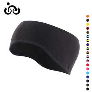 Fleece Headband With Ear Flaps For Running Sports Cycling Basketball Adult Winter Accessory - Product Image 2