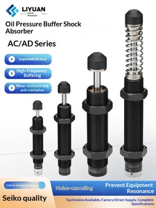 Amortiguador Hidráulico AC0806/108/1210/1412-2, Amortiguador Ajustable para Cilindros AC0806, AC1008, AC1210, AC1412 - Product Image 1