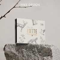 Caja de Cartón Magnética Portátil al por Mayor para Cosméticos y Perfumes, Caja de Papel Rígido Personalizada con Tapa Magnética y Esponja Ecológica