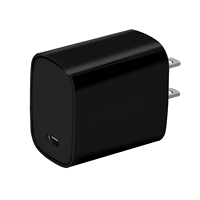 Chargeur rapide Type-C PD 3.0 20W avec QC3.0/QC2.0 et conception ignifuge SCP pour téléphones mobiles, écouteurs, montres intelligentes