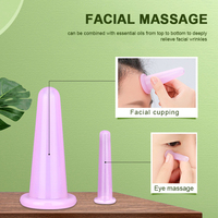 Ventes en gros de ventouses en silicone personnalisées avec logo chinois, sans feu, ensemble de ventouses pour la thérapie par ventouses, écologiques, haute sécurité, portables
