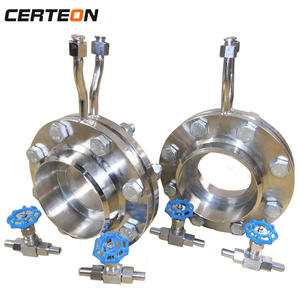 蒸気ガス下水用差圧オリフィスプレート流量計トランスミッター絞り流量計3バルブマニホールド - Product Image 5