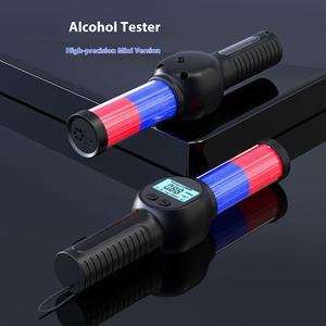 Portátil Mini Comando Vara <span class=keywords><strong>Alcohol</strong></span> <span class=keywords><strong>Tester</strong></span> Detector Tela Digital Display Popular Som de Alarme de Voz para Auto-Inspeção - Product Image 2