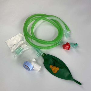 Appareil d'anesthésie pour animaux de compagnie, circuit respiratoire semi-ouvert, système en T pour nourrissons Mapleson F avec valve APL, circuit Jackson Rees - Product Image 4