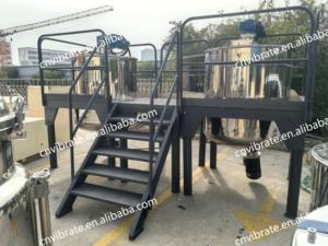 Réservoir de mélange chimique chauffant et agitateur en acier inoxydable VBJX, mélangeur homogénéisateur de liquide pour shampooing, détergent, savon liquide - Product Image 3