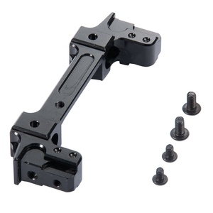 Chứng Nhận Kim Loại Phía Trước Đường Sắt Bumper <span class=keywords><strong>Servo</strong></span> Đứng Trục <span class=keywords><strong>Scx10</strong></span> II 90046 Cherokee 1/10 RC Crawler Xe Nâng Cấp Phụ Tùng - Product Image 1