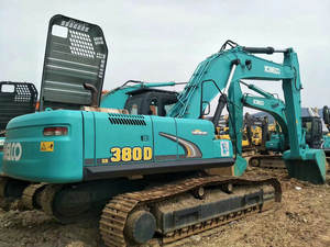 Pelle sur chenilles d'occasion Kobelco SK380D du Japon en bon état Caterpillar Mitsubishi Gear Box en vente bon marché - Product Image 2