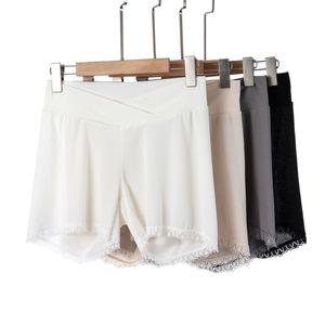 Vente en gros usine/OEM Leggings <span class=keywords><strong>de</strong></span> maternité <span class=keywords><strong>de</strong></span> sécurité anti-usure, fins d'été, grande taille, en soie glacée - Product Image 3