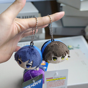 พวงกุญแจตุ๊กตาอนิเมะสีฟ้าสุดฮิต 6 แบบ น่ารัก ตุ๊กตาชิบิ ของเล่นนุ่มนิ่ม พวงกุญแจตัวการ์ตูน จี้ห้อยกระเป๋าสำหรับแฟนๆ - Product Image 2