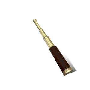 Télescope en laiton à quatre tubes avec design nautique classique, léger, pour bureau, étagère, maison, décoration - Product Image 1