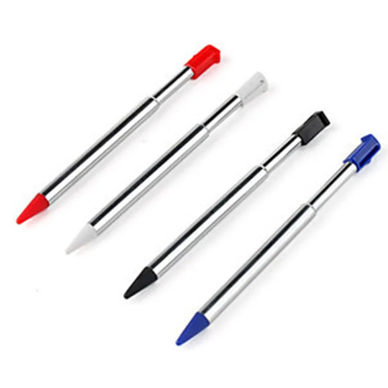 Intrekbare Metalen Handschrift Touch Pen Voor Nintendo 3ds/3ds Xl Ll/New 3ds Xl Ll/Ndsl Ndsi Stylus