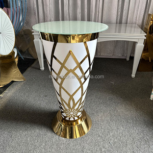 <span class=keywords><strong>Table</strong></span> <span class=keywords><strong>de</strong></span> décoration <span class=keywords><strong>de</strong></span> <span class=keywords><strong>mariage</strong></span> populaire <span class=keywords><strong>Table</strong></span> <span class=keywords><strong>de</strong></span> <span class=keywords><strong>mariage</strong></span> en acier inoxydable blanc et or <span class=keywords><strong>Table</strong></span> <span class=keywords><strong>de</strong></span> décoration <span class=keywords><strong>de</strong></span> <span class=keywords><strong>mariage</strong></span> en forme <span class=keywords><strong>de</strong></span> turbination - Product Image 2