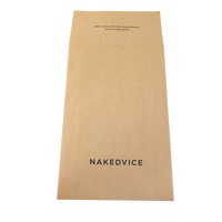 Sobres de Papel Kraft Marrón con Logotipo Personalizado al por Mayor, Bolsa de Correo Autosellable, Adhesivo Fuerte, Sobre Cuadrado Plegable