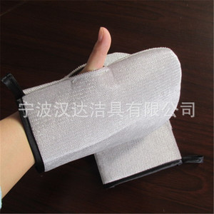 Pet Grooming <b>Glove</b> <b>Silver</b> Color 38g For Pets Sofa Hair Removal - Product Image 4