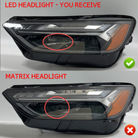 Pour Audi Q5 SQ5 2021-2023 Phare avant LED non-matriciel côté passager droit (RH) Version US sans modules 80A941034H