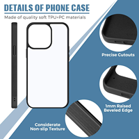 Coques de téléphone vierges 2D par sublimation pour iPhone 17 Pro Max, antidérapantes, personnalisables pour iPhone 18 Pro Max, 17, 16 – Vente en gros usine