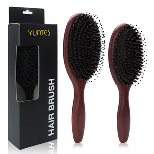 <span class=keywords><strong>Cepillo</strong></span> de <span class=keywords><strong>pelo</strong></span> de <span class=keywords><strong>cerdas</strong></span> de jabalí natural personalizado, alisador de Madera Suave, desenredante, restauración, textura brillante, <span class=keywords><strong>pelo</strong></span> <span class=keywords><strong>fino</strong></span> y <span class=keywords><strong>fino</strong></span> - Product Image 6