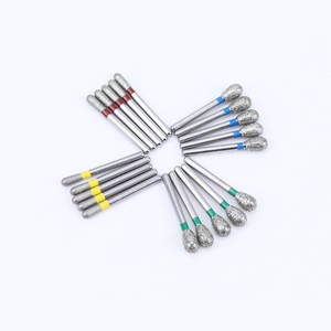 Fresas Dentales <span class=keywords><strong>de</strong></span> Diamante <span class=keywords><strong>de</strong></span> Acero Inoxidable, Herramientas Dentales Manuales <span class=keywords><strong>de</strong></span> Alta Velocidad FG, Clase II, Certificación ISO13485, Plateadas, <span class=keywords><strong>1</strong></span> Año <span class=keywords><strong>de</strong></span> Garantía - Product Image 2