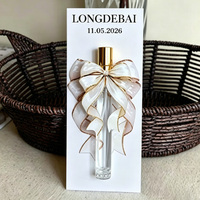 Flacon de parfum en verre vide rechargeable pour cadeau de mariage, souvenir d'anniversaire, faveur de fiançailles – 2ml, 3ml, 5ml, 8ml, 10ml