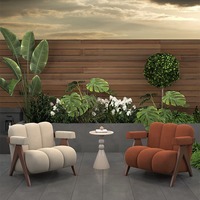 Chaise de salle à manger, de salon ou de bureau, style nordique minimaliste moderne, best-seller, rembourrée en coton, pour hôtel, salon ou réception.