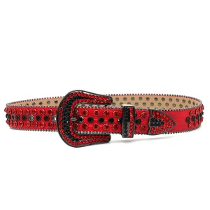 Cao bồi Chất lượng cao Kim Cương Đính cườm của nam giới phụ nữ phụ kiện quần eo thiết kế cá nhân Punk Y2K Dây chuyền đàn hồi thắt lưng - Product Image 4