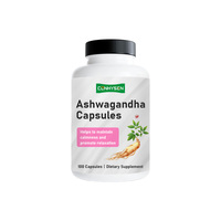 OEM Body Form Support Ashwagandha Capsules Zwarte Peper Fruitextract Ashwagandha Kalmerende Ontspannende Voedingscapsules