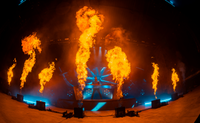 SP 200W Fire Jet Machine Flame Thrower Stage Fire Machine Dmx Dj Fire Machine pour Dj Stage Show Equipment