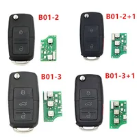 Clés de véhicule universelles KEYDIY série KD B, style B5, pour programmeur de clés KD900K/KD-X2 (modèles B01-2/B01-2+1/B01-3/KB01-3+1)