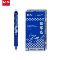 M & G מחיק נשלף ג 'ל עט סט באיכות טובה 0.7mm כחול מחיק עט רגיש הנעלם דיו מחיק ג' ל עטים