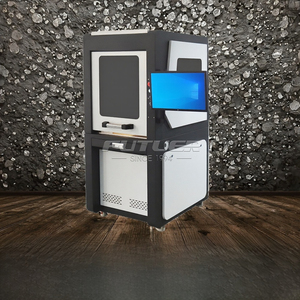 Machine de gravure au laser à fibre entièrement fermée pour bijoux / machine de découpe de colliers en or et argent avec gravure de nom - Product Image 2