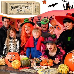 Inviti <span class=keywords><strong>di</strong></span> Halloween con busta biglietto <span class=keywords><strong>di</strong></span> natale invita carta Santa riempire in bianco per adulti festa per bambini festa <span class=keywords><strong>di</strong></span> compleanno Baby Shower - Product Image 5