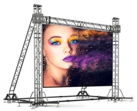 Écran LED portable sans fil mince P2.9mm IP65 étanche pour scène extérieure, idéal pour les festivals de musique et les événements