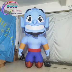 Aufblasbare blaue Cartoon-Modell aufblasbare Maskottchen aufblasbare Zeichentrick figur zu verkaufen