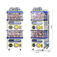 Machine à capsules de jeu commerciale à monnayeur, style jeton, pour capsules de 75-100 mm, à vendre NDJ002