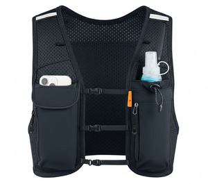 Chaleco de <span class=keywords><strong>Running</strong></span> Impermeable de Nailon Personalizado para Hombre, 5L, con Soporte para Teléfono, para Correr por Senderos - Product Image 1