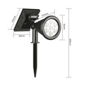 Luces Solares LED de Jardín con Estaca, 7 LED, del Anochecer al Amanecer, para Árboles y Césped - Product Image 4