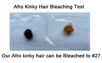 Cheveux humains bouclés afro crépus en vrac, 100 % Remy, pour tresses, dreadlocks et réparation de locs, peuvent être teints et décolorés