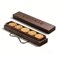 Boîte d'emballage de tiramisu de luxe personnalisée avec logo, avec poignée, boîte à gâteau mousse, boîte à gâteau au chocolat, boîte en carton pliable