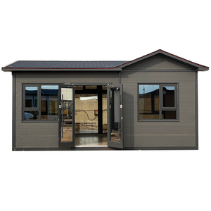 Vente flash : Maison modulaire préfabriquée, maison conteneur, maison mobile avec mur-rideau en verre - Product Image 2