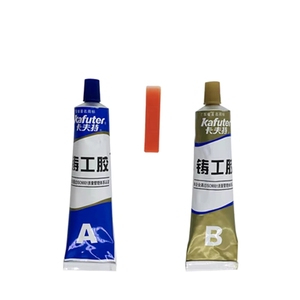 Super Glue Kafuter K-9119 Adhésif de Fonderie pour Réparation Métallique, Colle de Soudure pour <span class=keywords><strong>Radiateur</strong></span> Automobile et Réservoir d'Eau, Anti-Fuite Fer Acier - Product Image 4