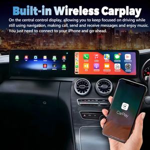 Pantalla Dual Android de 24.6 Pulgadas para Mercedes Benz Clase C W205 Glc X253 C180 C200 C220 C300 C350 2016-2022, Navegación GPS con Carplay - Product Image 2