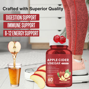 Gomitas de Vinagre de Sidra de Manzana ACV de Marca Privada OEM, Apoyo Natural para una Pérdida de Peso Avanzada, Limpieza, Digestión y Salud Intestinal - Product Image 5