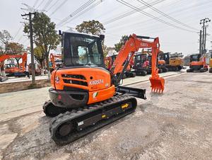 Used for KX057 Mini Hydraulic Crawler Excavator 5.5-Ton with CE EPA Certifications Engine Gearbox Motor - Product Image 5