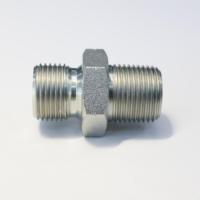 Sambungan Hidrolik Adaptor Ulir Logam Kompresi BSP MALE DOUBLE USE untuk 60 CONE SEAT atau BONDED SEAL/BSPT MALE