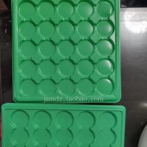 <b>Plastic</b> Battery Storage <b>Tray</b> Rectangle 24 Compartments Stackable For Desk Organization - Product Image 4