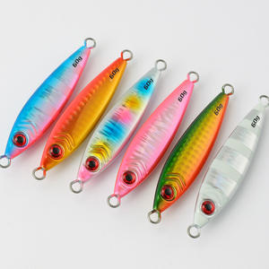 Jigging Pro Lead Jig Leurre de pêche Lame <span class=keywords><strong>Shotel</strong></span> 60g 80g Métal Jigging Leurres pour la pêche Pesca Matériel de pêche - Product Image 4
