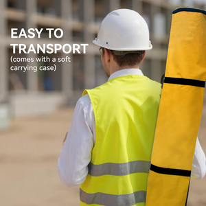 SingularXYZ Récepteur GNSS Bipod Pieds en caoutchouc antidérapants Stable Léger Arpentage Bipod Grip sur herbe et sol rocheux - Product Image 5