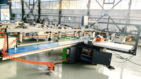 Scie à panneaux horizontale CNC à table coulissante automatique haute performance pour le travail du bois, norme européenne, pour couper le MDF et le bois